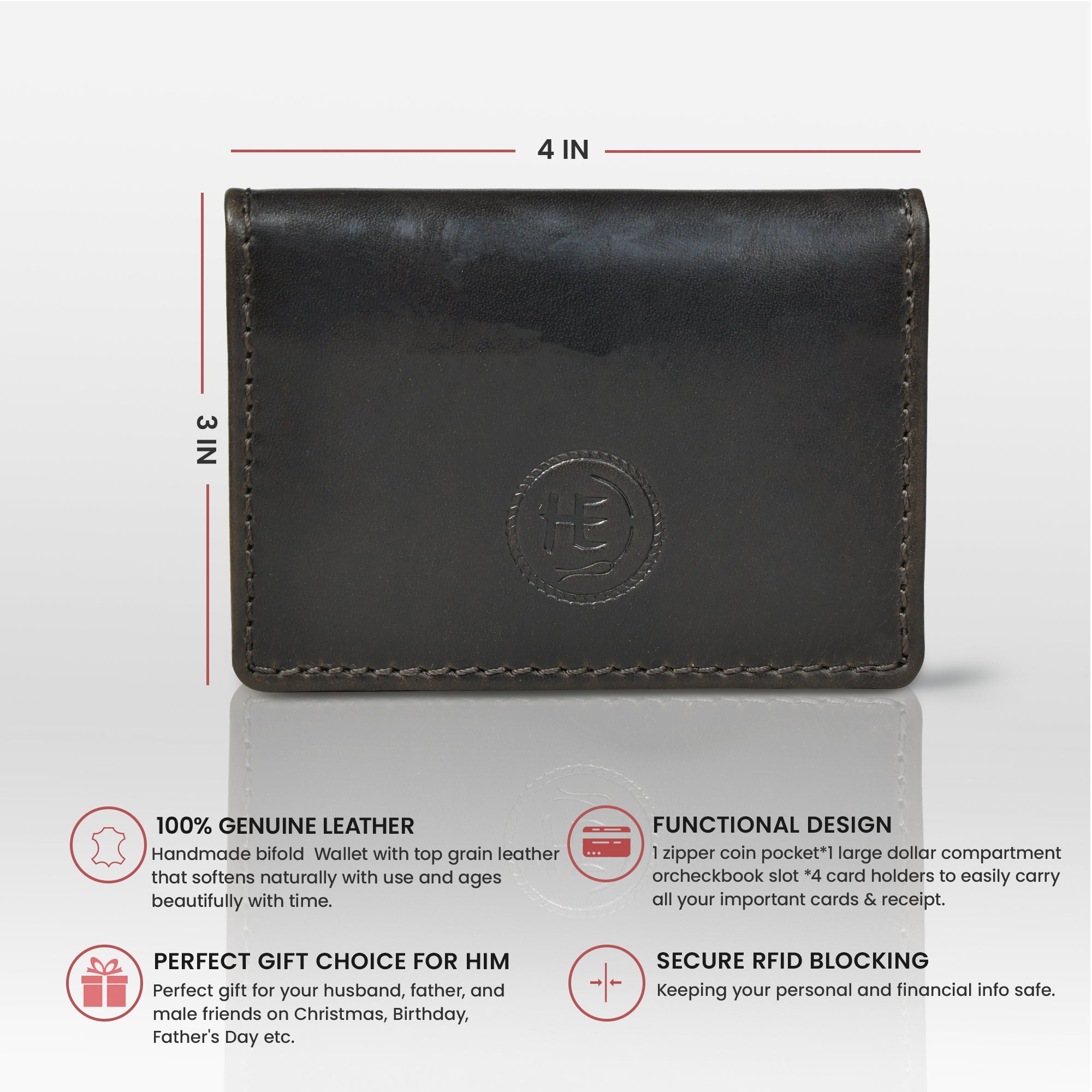 Classic Leather Card Wallet